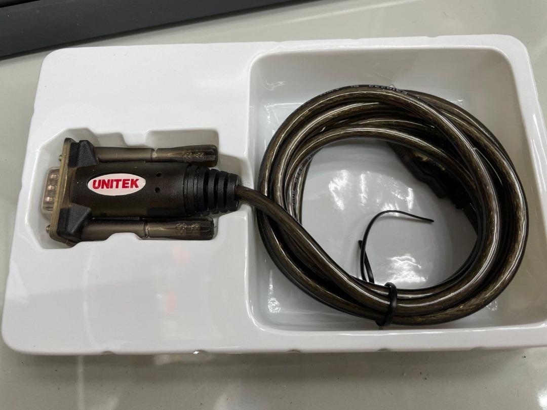 UNITEK USB 轉 RS232 串行接口轉接器 Y-105