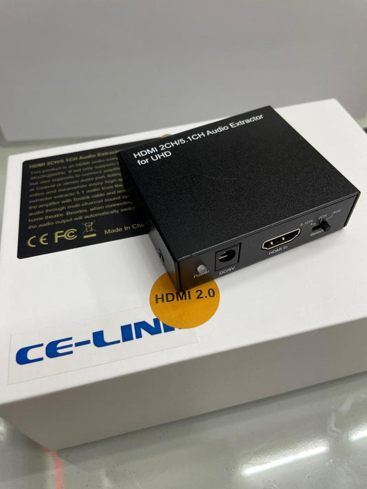 HDMI2.0 2CH/5.1CH 音頻分離器 Audio Extractor