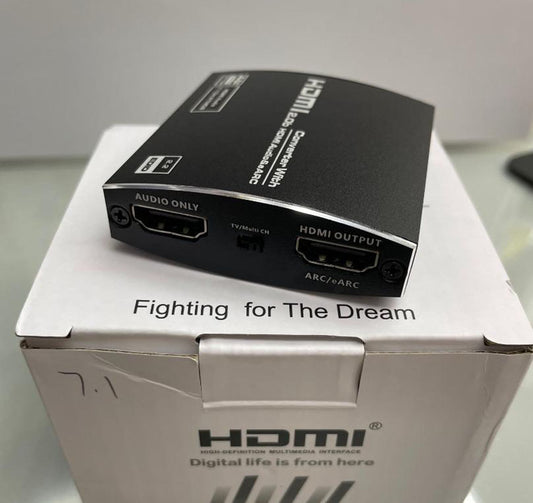 HDMI2.0音頻分離器 4K 60HZ 音頻轉換器影音分離 7.1聲道 Audio Extractor